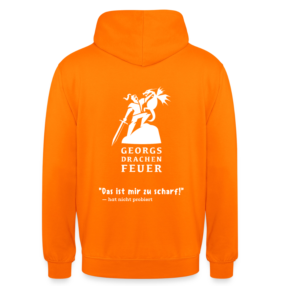 Georgs Kaputzentracht "Zu Scharf" - Orange