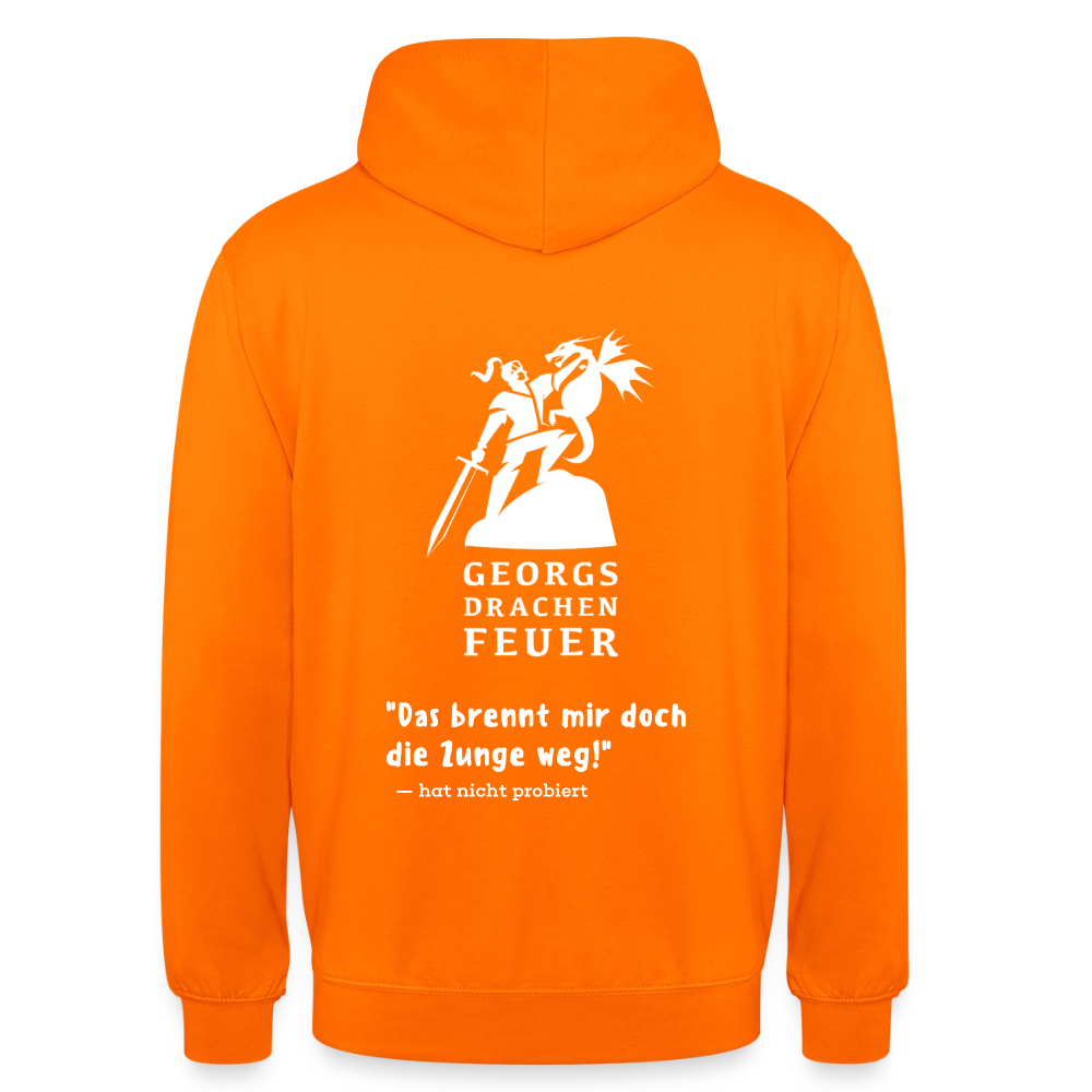 Georgs Kaputzentracht "Zunge" - Orange